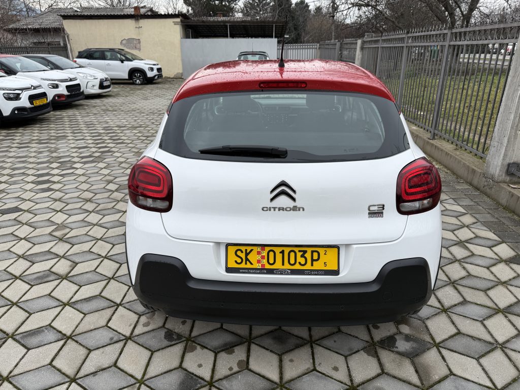 CITROEN C3 1.5 BLUEHDI 100 HP SHINE DUALTONE RED EDITION