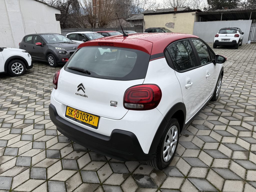 CITROEN C3 1.5 BLUEHDI 100 HP SHINE DUALTONE RED EDITION