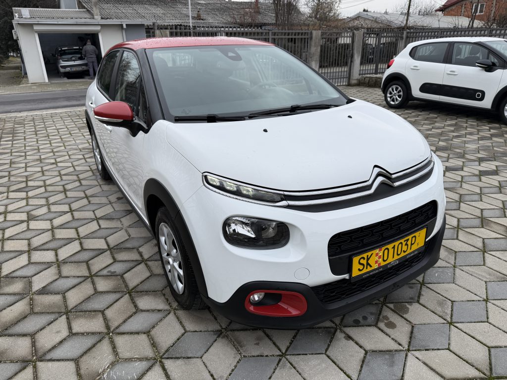 CITROEN C3 1.5 BLUEHDI 100 HP SHINE DUALTONE RED EDITION