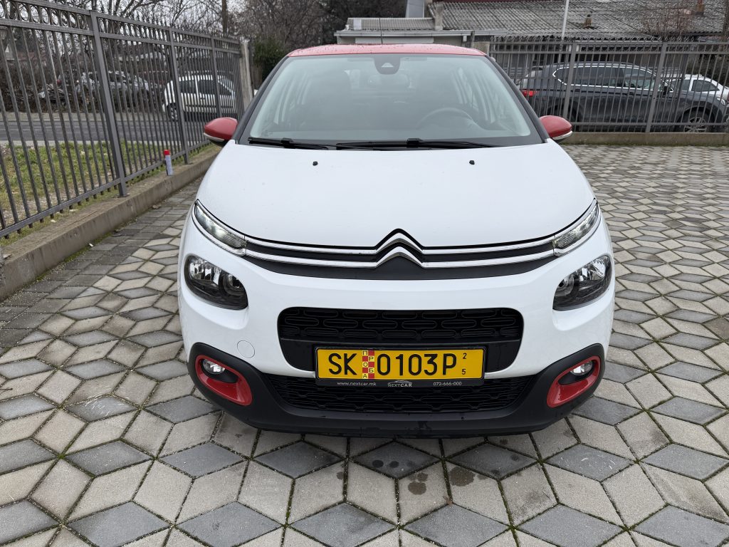 CITROEN C3 1.5 BLUEHDI 100 HP SHINE DUALTONE RED EDITION