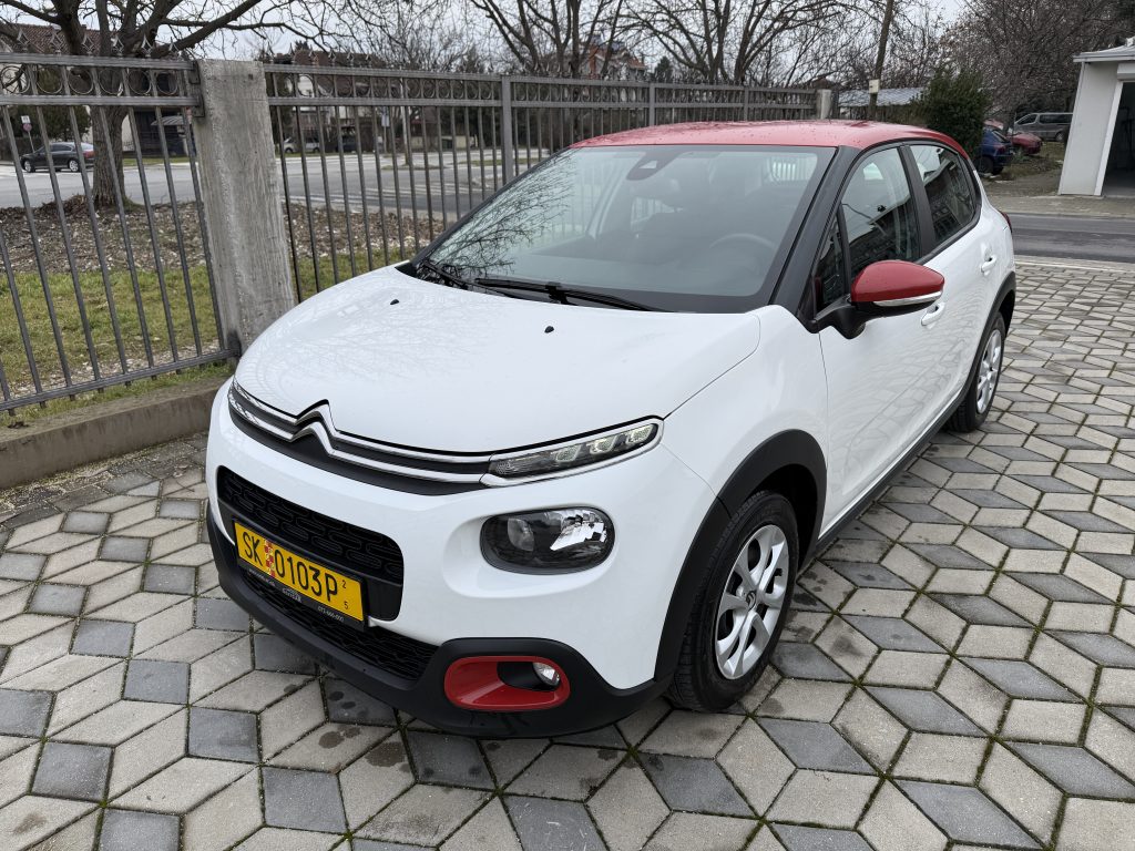 CITROEN C3 1.5 BLUEHDI 100 HP SHINE DUALTONE RED EDITION